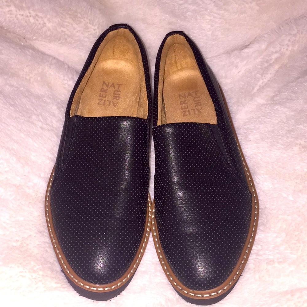 LAST CHANCE...Naturalizer Black Slip-On Shoes